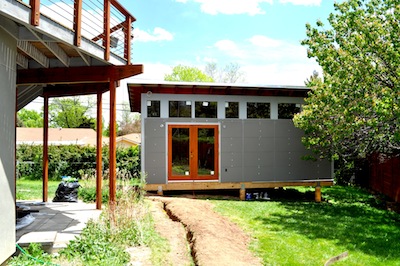 Studio Shed Boasts Three Charms in Home Town Boulder, Colorado